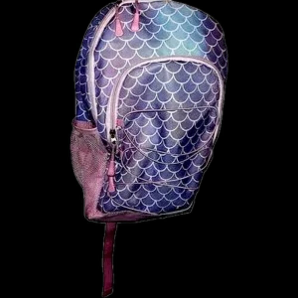 Beautiful pink purple cute euc fun fantastic reading rainbow children’s backpack